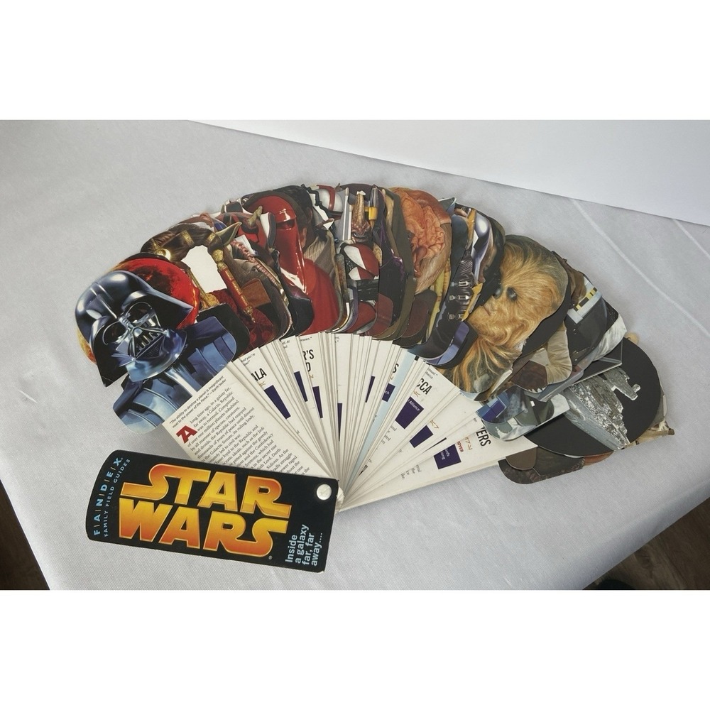 Star Wars Fandex Family‎ Field Guide Die-Cut Character Reference Book